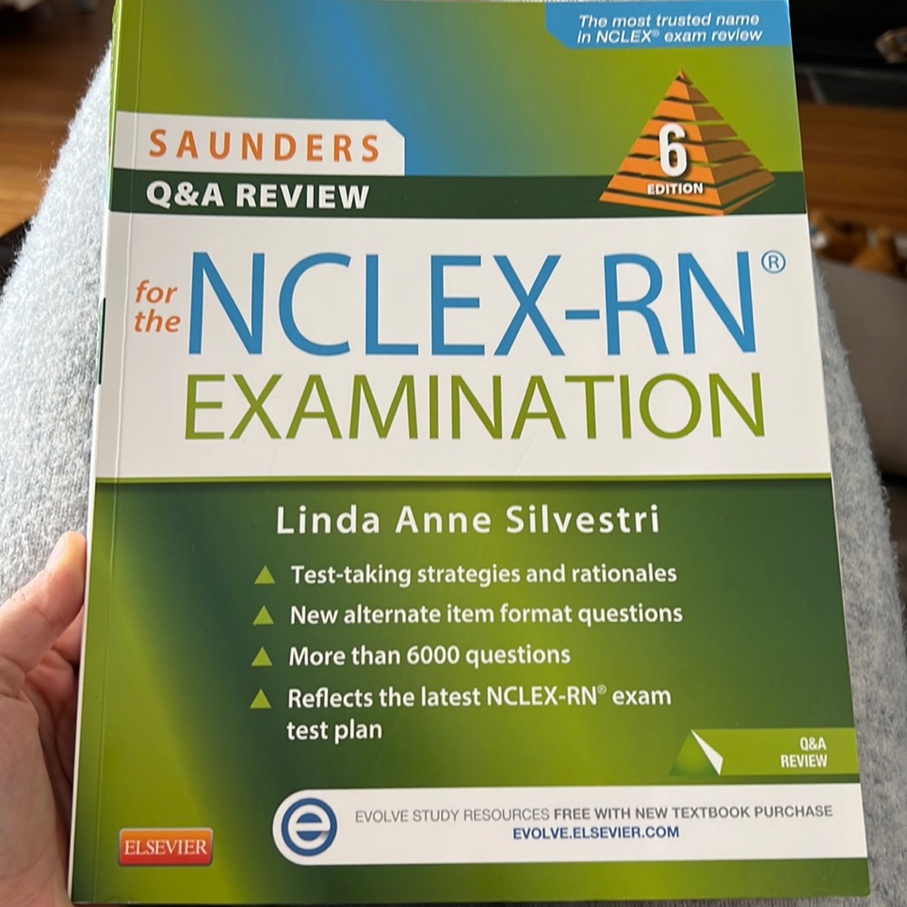 Saunders Q&A Review Book NCLEX-RN 6th Edition